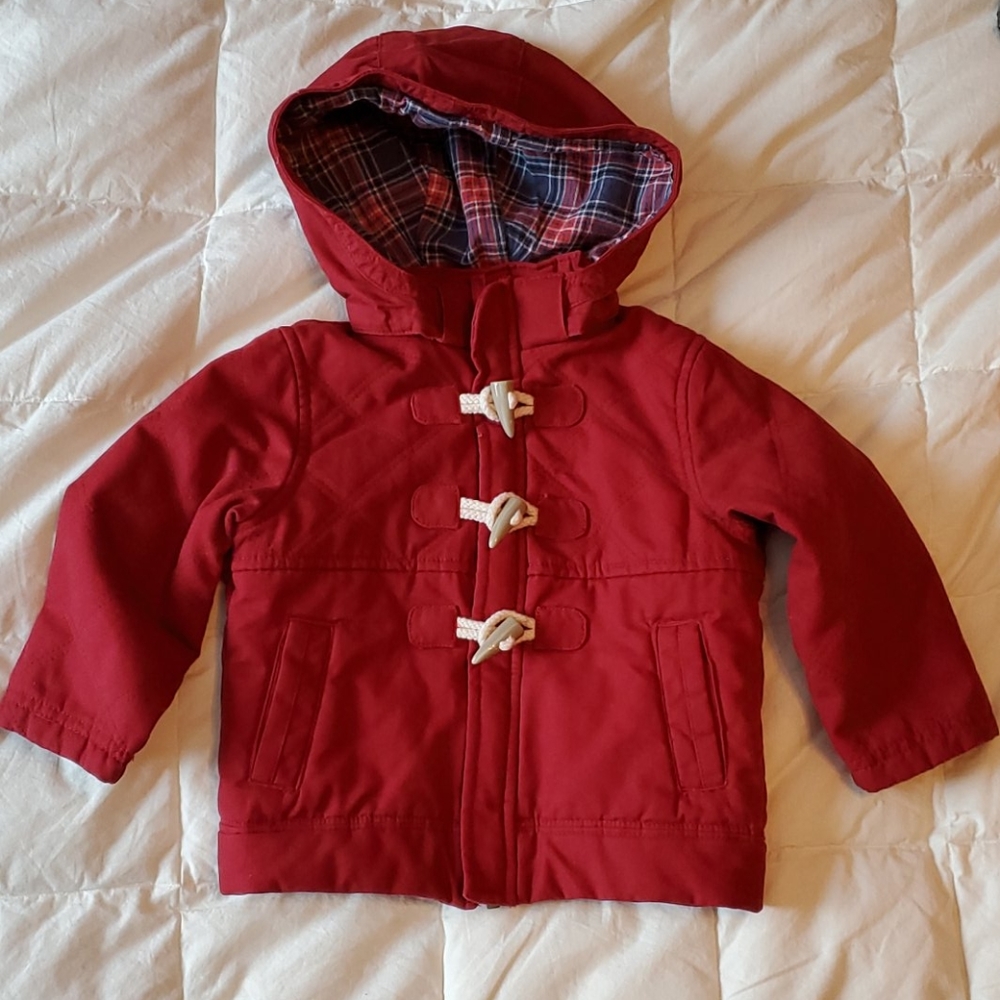 Quilted toddler coat